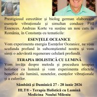 Curs Terapia Holistică cu Lumină HLT® și Esențele Oceanice 27-28 Iunie 2026